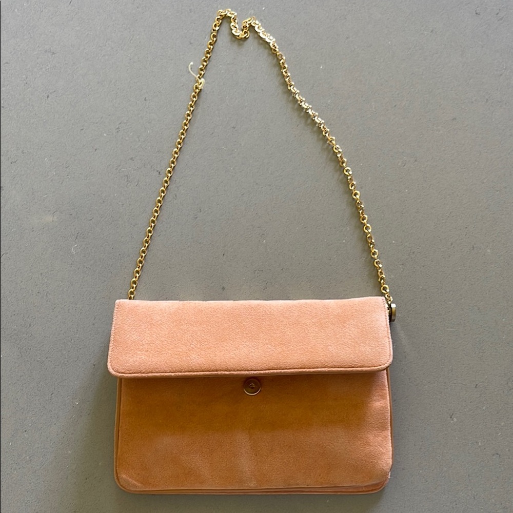 Nicholas Reich Suede Clutch